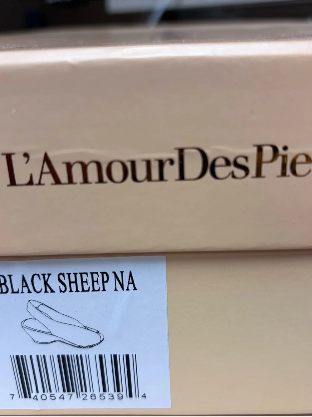 L'AmourDesPieds Black Sheep Espadrille Shoes